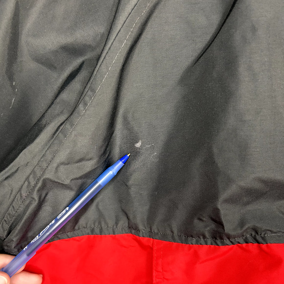 Vintage White Sierra Windbreaker Womens M Half Zip Colorblock Fall Jacket - Picture 15 of 16